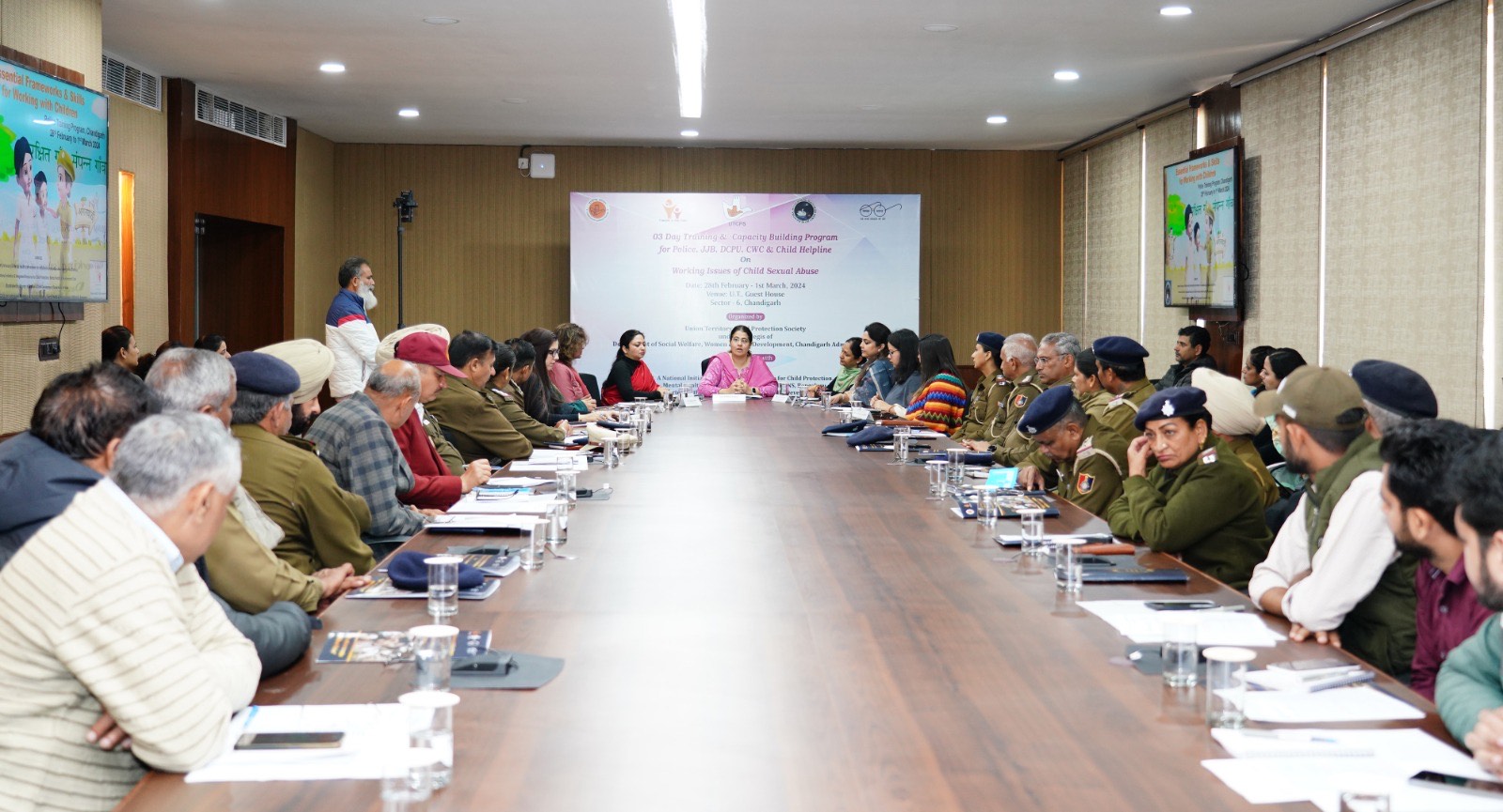 03 Day Training and Capacity Building Program from 28th February–1st March 2024 at UT, Chandigarh, on (POCSO) Act 2012.